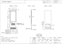 Module d'affichage électronique E-Paper de 0,96 pouce, étiquette de rayon électronique ESL, écran E Ink pour les appareils de vente au détail intelligents IoT, OEM ODM personnalisé