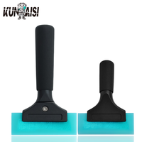 Spatule rigide professionnelle KUNAISI avec manche en plastique et caoutchouc, outil d'installation de film de protection pour vitres de voiture