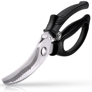 Thép Không Gỉ Nhiệm Vụ Nặng Nề Kéo Nhà Bếp Gia Cầm Kéo Thịt Tiện Ích Kéo Đa Năng Thực Phẩm Kéo, Nấu Ăn Kéo - Product Image 1