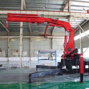Approvisionnement d'usine Meilleur <span class=keywords><strong>prix</strong></span> 1-25 <span class=keywords><strong>tonnes</strong></span> Grue montée sur <span class=keywords><strong>camion</strong></span> Mini grue hydraulique à bras pliant de ramassage à vendre - Product Image 6