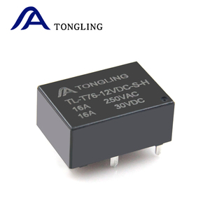 รีเลย์แม่เหล็กไฟฟ้ารุ่น <span class=keywords><strong>TL</strong></span>-T76-12VDC-S-H HF7520 12VDC <span class=keywords><strong>16A</strong></span> 250VAC พร้อมหน้าสัมผัสโลหะผสมเงิน สำหรับติดตั้งบนแผงวงจรพิมพ์ - Product Image 6