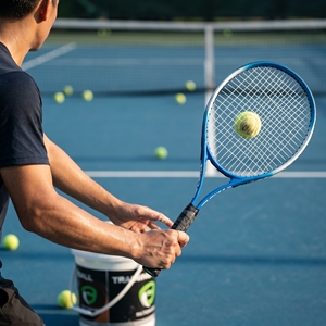 HIBO Attrezzatura Professionale in Alluminio per Principianti, Dispositivo Automatico a Rimbalzo Singolo, Equipaggiamento Leggero per Allenamento <span class=keywords><strong>Tennis</strong></span> Adulti - Product Image 4
