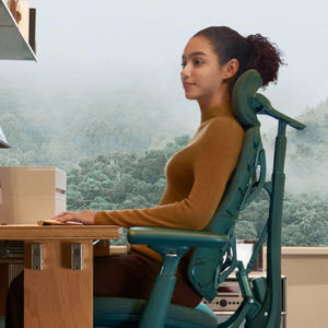 Silla de Oficina Ergonómica Moderna con Malla, Giratoria y Ajustable, con Apariencia Elegante, Libernovo - Product Image 4