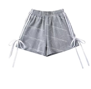Verdant Strokes Combinaison courte coupe ample pour <span class=keywords><strong>femme</strong></span> Short de sport à séchage rapide avec impression personnalisée brodée Style Streetwear - Product Image 5