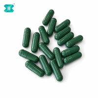 Capsules végétales vides colorées en HPMC, végétaliennes, dures, tailles 0, 00, 1, 2, 3, certifiées FDA, logo personnalisé