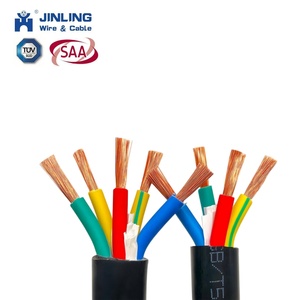 1 2 3 कोर 1.5mm2 2.5m2 लचीले pvc इलेक्ट्रिक वायर 300 500v बिजली शुद्ध तांबे की आपूर्ति - Product Image 2