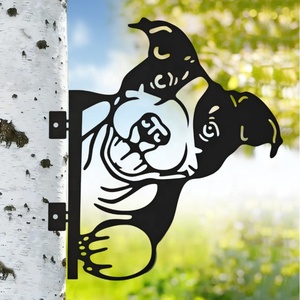 Couteau artisanal grenouille sur arbre, décorations lion, silhouettes, oie, acier, fourmis, écureuil, produits, ornements de jardin, coccinelle - Product Image 1