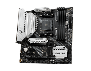 B550M MORTAR Desktop/Server Micro-ATX <span class=keywords><strong>AMD</strong></span> B550 Chipset <span class=keywords><strong>placa</strong></span> <span class=keywords><strong>base</strong></span> <span class=keywords><strong>4</strong></span> DDR4 canales 128GB SATA disco duro nuevo WiFi reacondicionado - Product Image 2