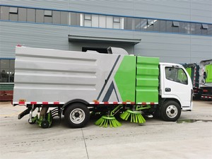 Nueva barredora de carreteras de cuatro ruedas con dirección, mini barredora para cargadora, precio bajo - Product Image 3