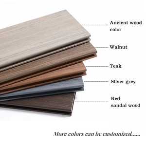 Tarima de Madera y Plástico Compuesto (WPC) para Exteriores, Balcón, Jardín, Anticorrosión, Coextrusión, Orificios Redondos, Tarima WPC - Product Image 6