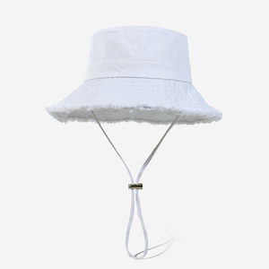 Cappello da <span class=keywords><strong>Pescatore</strong></span> Personalizzato con Ricamo 3D a Tinta Unita, Fiocchi e Cartoni Animati, a Tesa Larga, in Denim e Flanella - Product Image 5