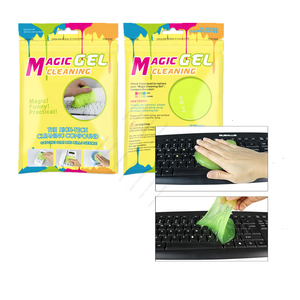 Sac refermable emballage collant clavier gel nettoyant <span class=keywords><strong>magique</strong></span> dépoussiéreur nettoyeur de clavier gel slime nettoyant <span class=keywords><strong>gomme</strong></span> - Product Image 3