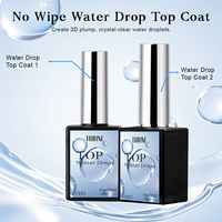 Vernis Gel Transparent Effet Gouttes d'Eau Non Essuyable Longue Durée pour Marque Privée, Effet Perles 3D Gouttelettes d'Eau, Fournitures pour Ongles