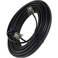 Cable de extensión de puente de cable plano/en espiral de longitud personalizada 2 pares 4 núcleos resorte espiral Utp 6P Rj11 Cable de conexión de teléfono