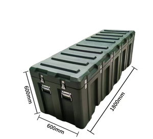 DF JM885846 131.6L 130L 131L 134L 135L 120L Boîte de rangement robuste grande capacité en plastique couleur vert sauge - Product Image 6