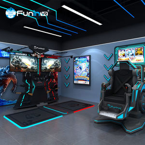 Máquina <span class=keywords><strong>de</strong></span> juegos Vr para interior, sistema <span class=keywords><strong>de</strong></span> cine 9d, 6p, para parque temático comercial - Product Image 6
