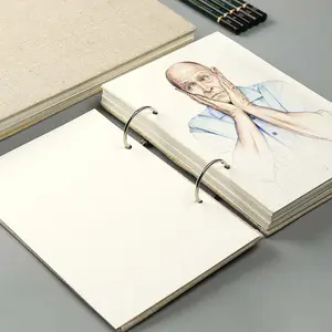 32K 160g libro di disegno quaderno acquerello all'ingrosso del taccuino di disegno del libro degli ospiti di nozze