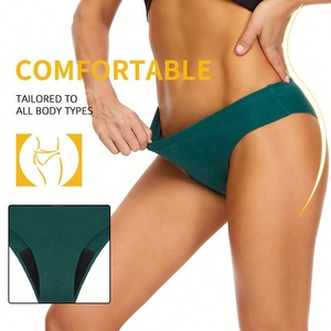 Sous-vêtements menstruels <span class=keywords><strong>pour</strong></span> femmes à forte absorption, culottes anti-fuites post-partum, culottes hipster menstruelles <span class=keywords><strong>pour</strong></span> adolescentes - Product Image 5