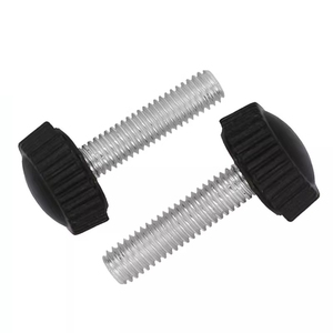 LSM M3 M4 M5 M6 Vis Petit Kroller à main avec tête <span class=keywords><strong>en</strong></span> caoutchouc Bouton droit revêtu de plastique Matériau acier Système de mesure métrique - Product Image 2