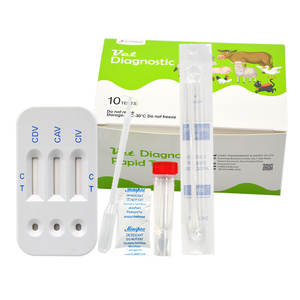 Jncmed diagnóstico rápido combinado veterinário Cdv Ag + cav Ag + civ AgTest do teste Jncmed - Product Image 5