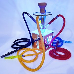 Nueva Cachimba Acrílica LED de Cuatro Tubos con Logotipos Personalizados al por Mayor, Fantástica Oferta - Product Image 6