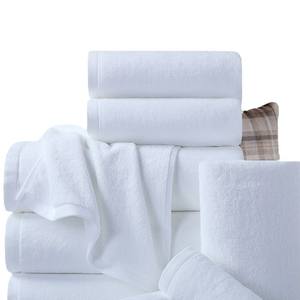 <span class=keywords><strong>Serviette</strong></span> de bain en coton blanc pur pour hôtel et maison d'hôtes, couleur unie, écologique, antimicrobienne, minimaliste, douce, haute absorption, pour adultes - Product Image 5