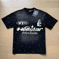 T-shirt pour homme Rep Hell Star, vintage, imprimé, de haute qualité, 100% coton, streetwear, avec étiquette NFC