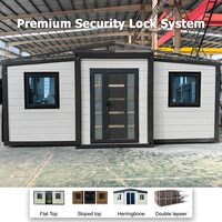 Contenedor Expandible de 40 pies con Puertas de Alta Seguridad y Múltiples Cerraduras, con Piso Anti-Termitas para Unidades Habitacionales en Regiones Tropicales