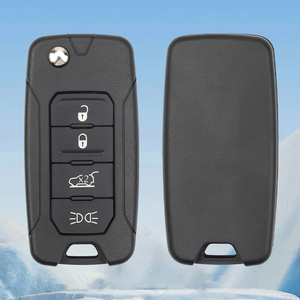 MS 4 nút ánh sáng nút 433Mhz 4A <span class=keywords><strong>Chip</strong></span> điều khiển từ xa chìa khóa xe phù hợp cho Fiat xe thay thế chìa khóa xe Fob aftermarket - Product Image 3