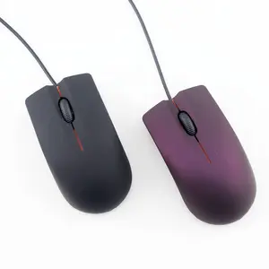 hot selling cheap Wired USB Optical Mouse 3 Button PC Mouse with Scroll Wheel and Internal LED Light