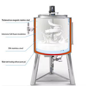 Pasteurizador de Leche a Gas Natural, Máquina de Enfriamiento y Pasteurización de Leche, Máquinas de Pasteurización y Envasado de Leche - Product Image 6