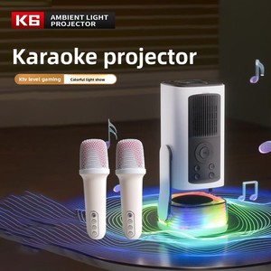 <span class=keywords><strong>Proyector</strong></span> K6 con Gimbal <span class=keywords><strong>Portátil</strong></span>, <span class=keywords><strong>Mini</strong></span> <span class=keywords><strong>Proyector</strong></span> 1080p para Cine en Casa y Oficina, <span class=keywords><strong>Proyector</strong></span> de Karaoke con Batería Integrada (4-5 Horas), Android - Product Image 2