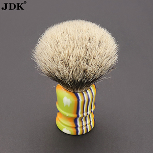 Pinceau à raser Moka Express 24 mm en poils de <span class=keywords><strong>blaireau</strong></span> de qualité supérieure avec manche en résine pour l'entretien de la barbe et l'utilisation en salon - Product Image 3