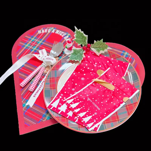 Sac à cordon de Noël avec ruban, sac cadeau pour fruits, sac de décoration pour bonbons de Noël - Product Image 4