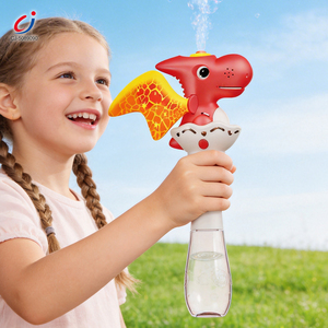 Bâtonnets à bulles Chengji, jouet de fête de jardin, baguette à bulles dinosaure de dessin animé télécommandée pour bataille interactive, alimentée par piles - Product Image 2