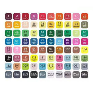 Marqueurs à alcool à double pointe en gros pour étudiants et enfants, peinture couleur, marqueur non toxique pour le dessin - Product Image 2