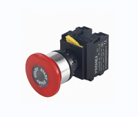 LA38 24V Interrupteurs à bouton-poussoir en plastique illuminé personnalisé 22mm Conception modulaire de blocs