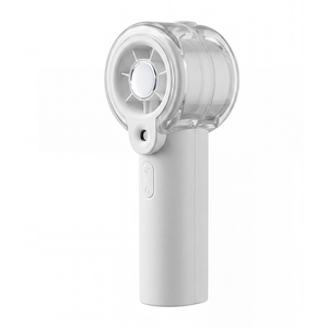 Portable Handheld <b>Spray</b> Fan 2000mAh Rechargeable Cooling Fan LED Display Mini Mist Fan for Outdoor Travel - Product Image 1