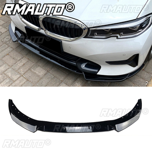 Front Bumper Lip Spoiler Diffuser <b>Splitters</b> Body Kit Aprons Cover Guard Trim for BMW 3 Series G20 G21 320i 325i 2019-2022 - Product Image 1