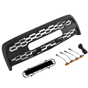 MARVELAND Grille de pare-chocs avant supérieure style TRD / Remplacement OEM pour Toyota Tundra 2003-2003 - Product Image 2