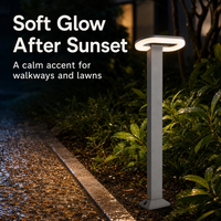 Landscape Harmony – Lampe LED moderne 18W pour pelouse, AC85-260V, étanche, type bollard, idéale pour les pelouses, les bordures et les rebords de chemins, applique murale pilier