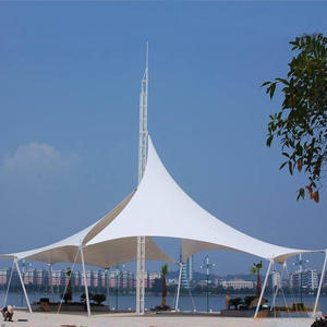 Tente de terrain de basket-ball personnalisée sur mesure, structure en membrane paysagère pour <span class=keywords><strong>zone</strong></span> commerciale de tourisme - Product Image 6