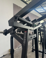Machine professionnelle de musculation à traction frontale, équipement de gym à charge par plaques pour le développement des muscles du dos, construction robuste en acier