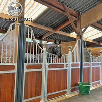 Boîte de décrochage de cheval élégante galvanisée de luxe de sécurité robuste pour chevaux