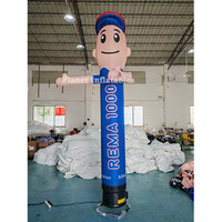 Pas cher Personnalisé Ciel Vague Homme Poupée Modèle Tube Waver Gonflable Publicité Air Dancer À Vendre