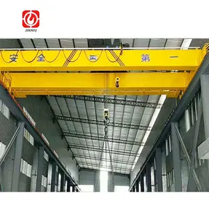 Lift Inventory 10Ton 30Ton Workshop Bridge Hoist Trolley Overhead Crane With Magnetic Spreader Optional