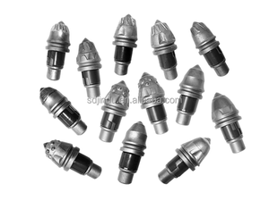 Foret minier C31HD C30 seau à roche et seau à sable et tarière à roche dents de balle en carbure de tungstène avec support - Product Image 3