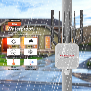 جهاز توجيه CPE خارجي من MISECTEL X62 5G NR SA NSA مع منافذ Gigabit وان/لان passhr VPN WiFi 6 للمنزل شبكة 4G LTE - Product Image 4