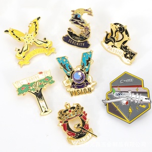 Pins Personalizados de Aleación de Zinc Plateados en Plata Antigua Moderna para Impresión UV Epoxi y Esmalte, para Sombreros y Ropa de Recuerdo - Product Image 1