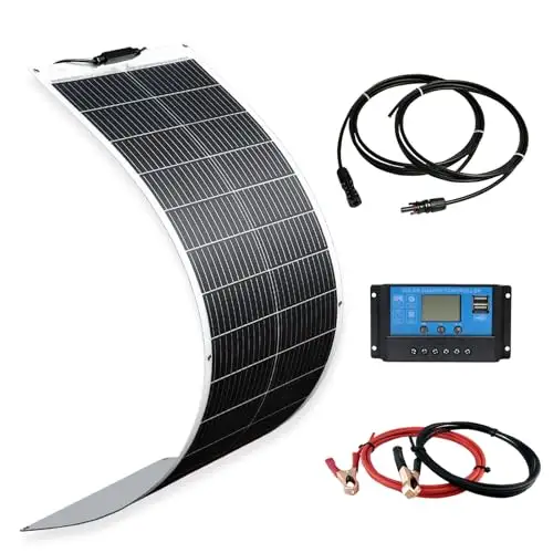 Custom 100W-300W ETFE Flexible Thin Film Solar Panel Foldable Design for RV and Boat Use